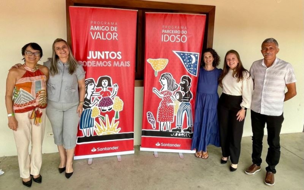 Representantes de Campo Alegre participaram de Encontro do Programa Amigo de Valor do Banco Santander 