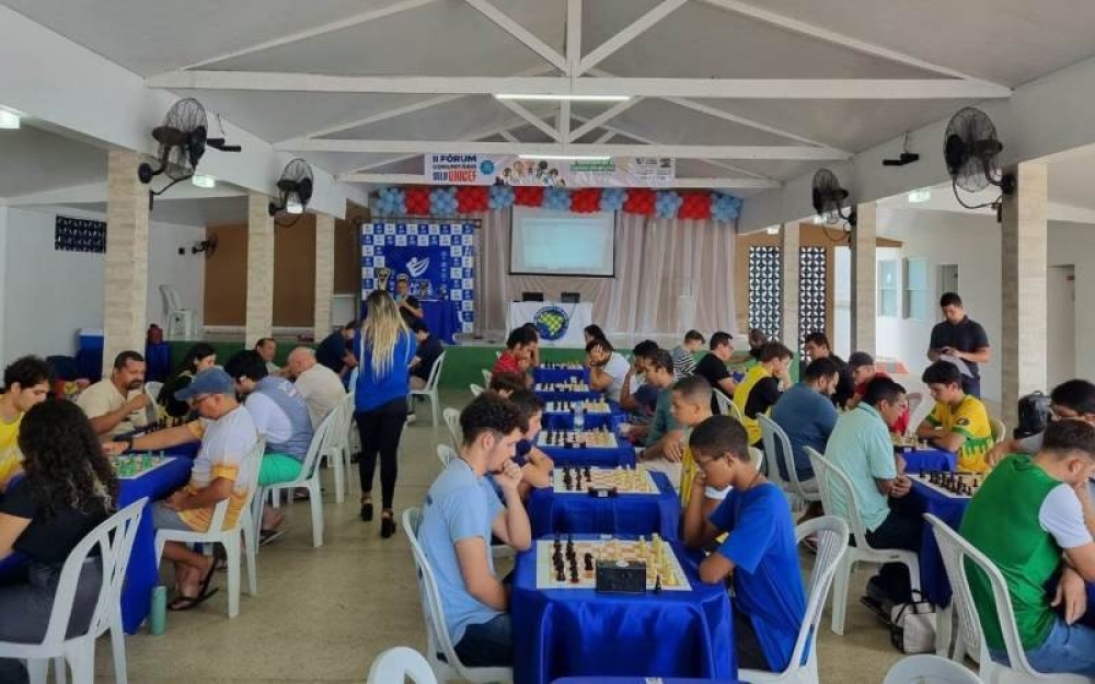 Campo Alegre sediou o Campeonato Absoluto de Xadrez do interior 2024